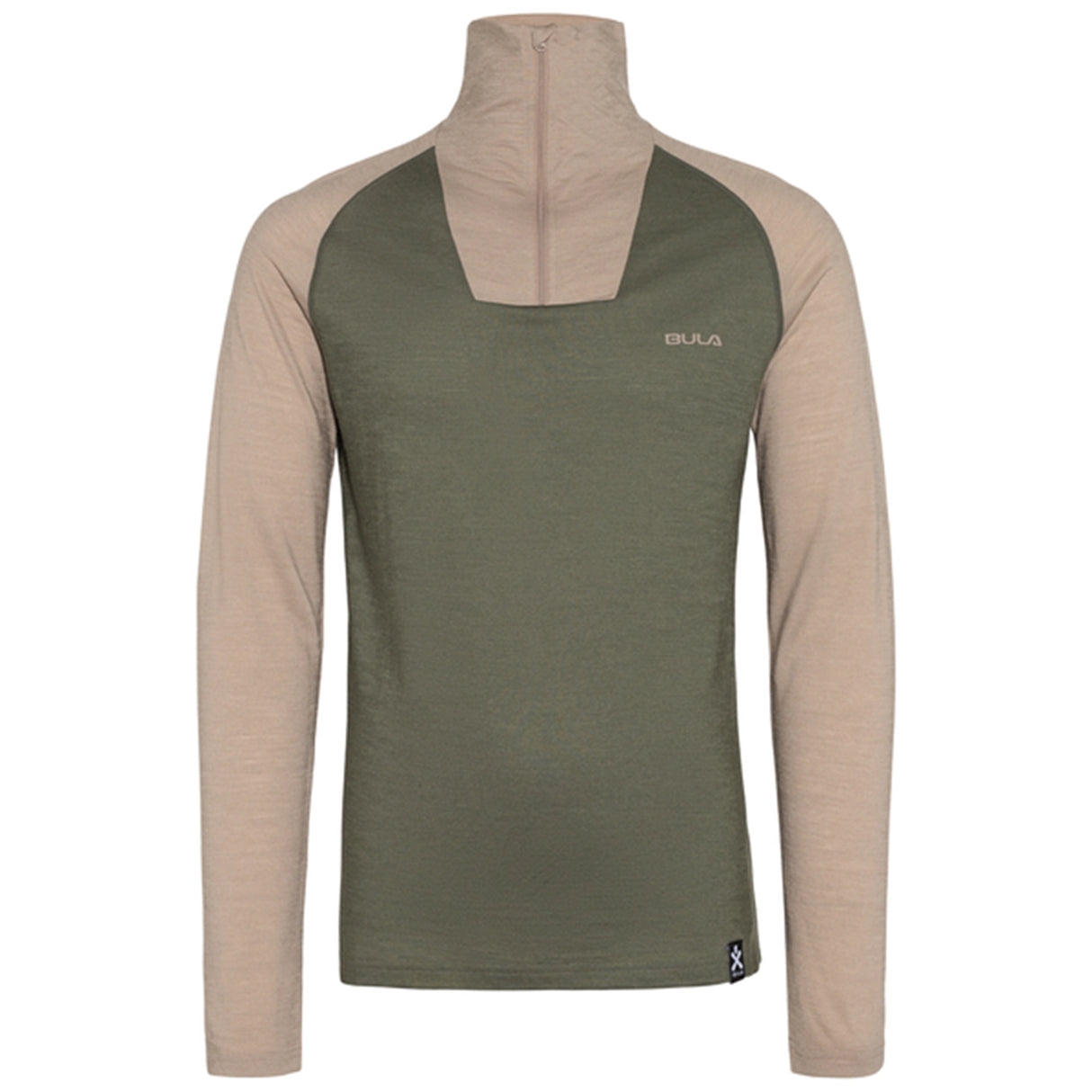 Bula Retro Merino Wool Half-Zip Sweater