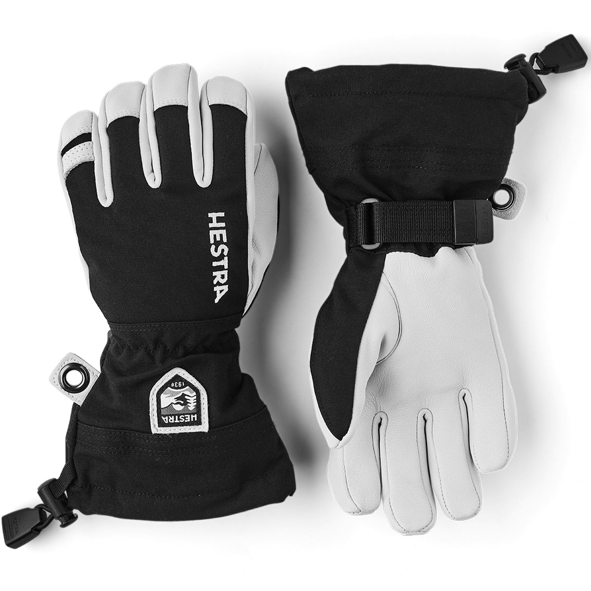 Hestra Army Leather Heli Ski Jr - 5-finger