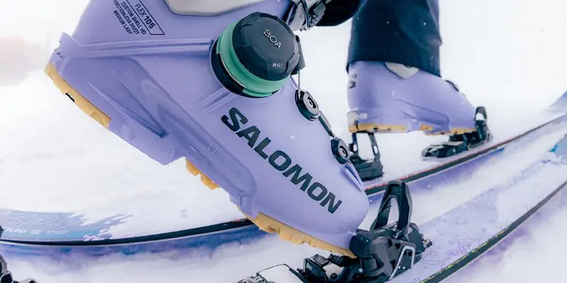 Hybrid ski boots