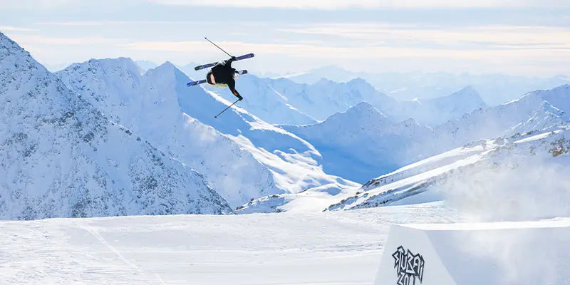 Twin-tip skis