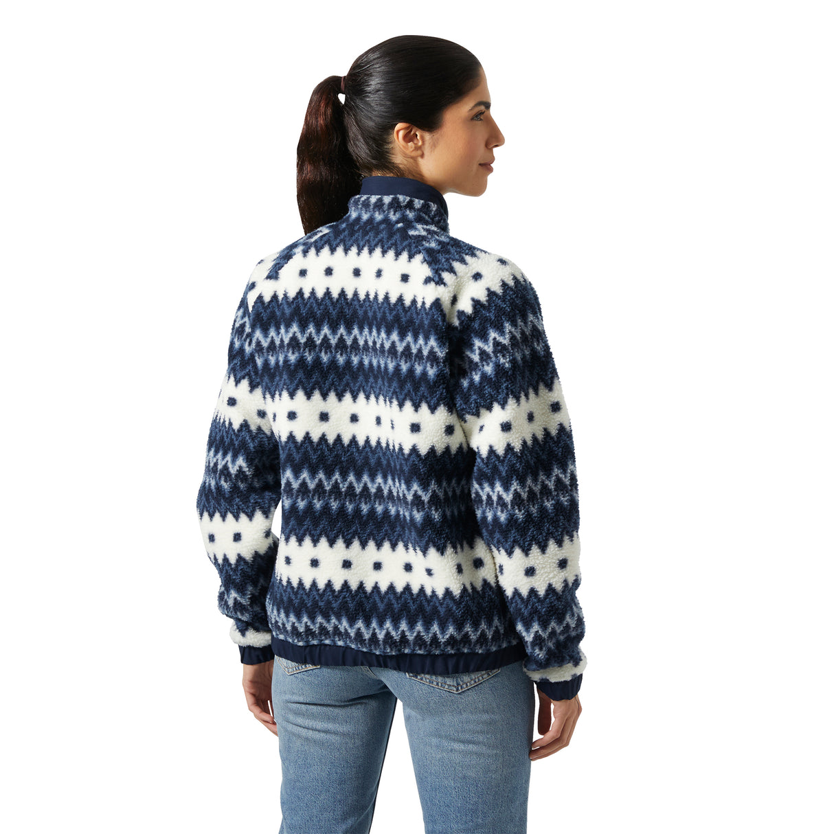 Helly Hansen W Imperial Printed Pile Snap